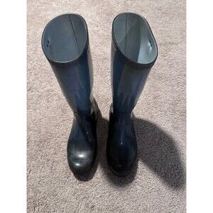 Ugg Brand, Blue & Green Rain Boots, Women’s Size 7 Shoes/Footwear